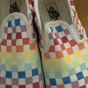 checkered vans EC
